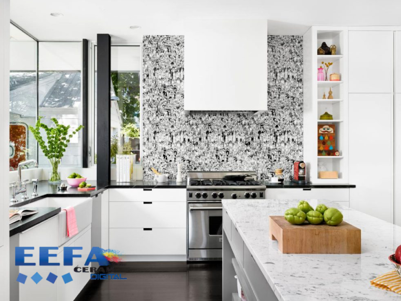 ست بودن با طرح و رنگ کابینت‌ها